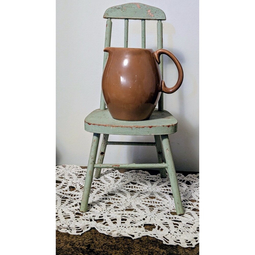 Vintage Russel Wright Iroquois Casual China Nutmeg Brown Pitcher